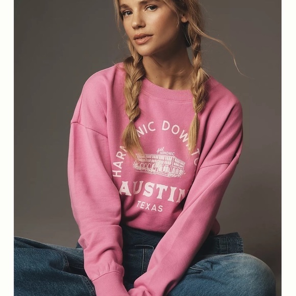 Anthropologie Tops - New w/o tag. Maeve City Crewneck Sweatshirt